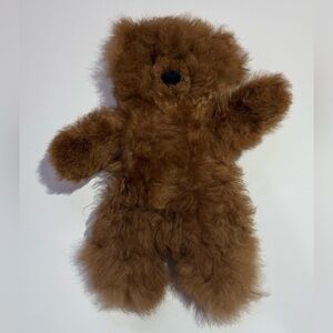 Real Alpaca Fur Teddy Bear